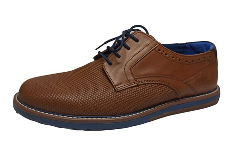 Δερμάτινο χειροποίητο casual GIANNI #201 Ταμπά,45