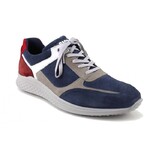 Men's Road Leather Sneakers #17221 - Blue