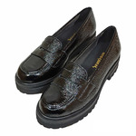 Alexakis patent leather moccasin