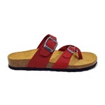 Δερμάτινα σανδάλια Plakton 101032 - Κόκκινο