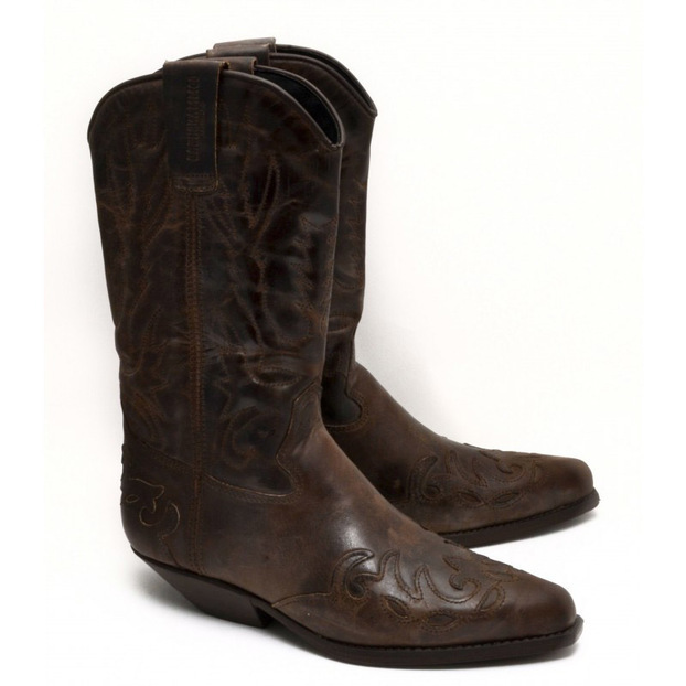 Leather Cowboy Boot 631