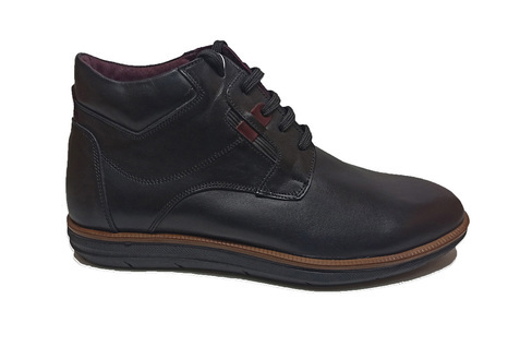 Handmade leather boot GIANNI #302 Black,45