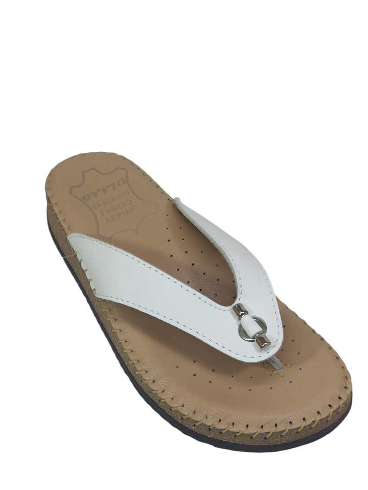 Δερμάτινες ανατομικές σαγιονάρες