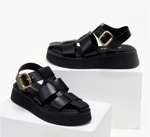 Ragazza flatform πεδιλα